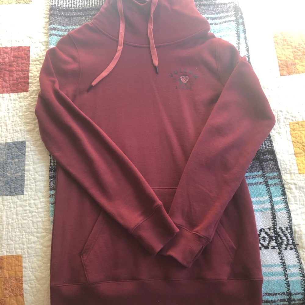 Volcom Womens Costus Hoodie Hoody Sweatshirt Small
